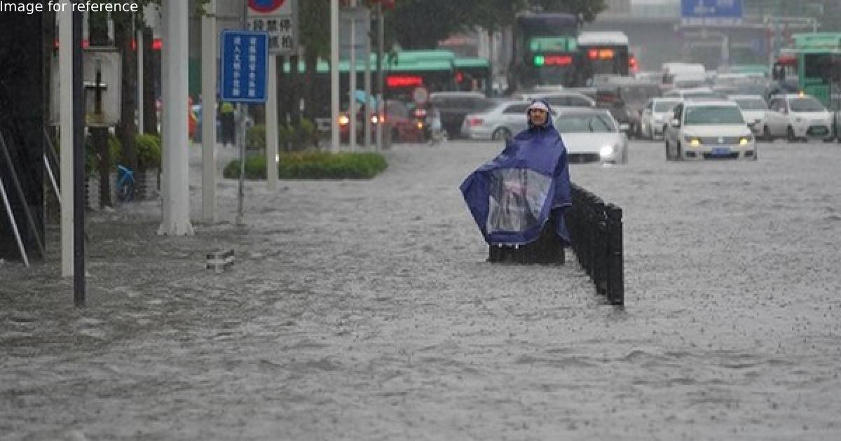 China renews blue alert for rainstorms